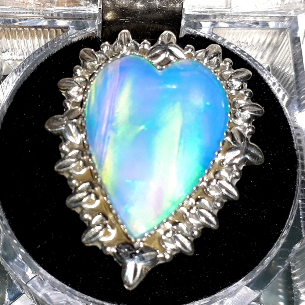 Krush Kandy 925 Sterling Silver Galaxy Opal ring